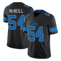 D.Lions #54 Alim McNeill Player Black Alternate Vapor F.U.S.E. Limited Home Game Ndoa Stitched Jerseys