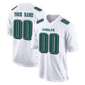 Custom P.Eagles White Tundra Fashion Home Game Any Name & Numbers Ndoa Stitched Jerseys