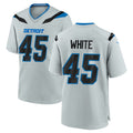 D.Lions #45 Devin White Player Silver 2026 Rivalries Collection Home Game Ndoa Stitched Jerseys