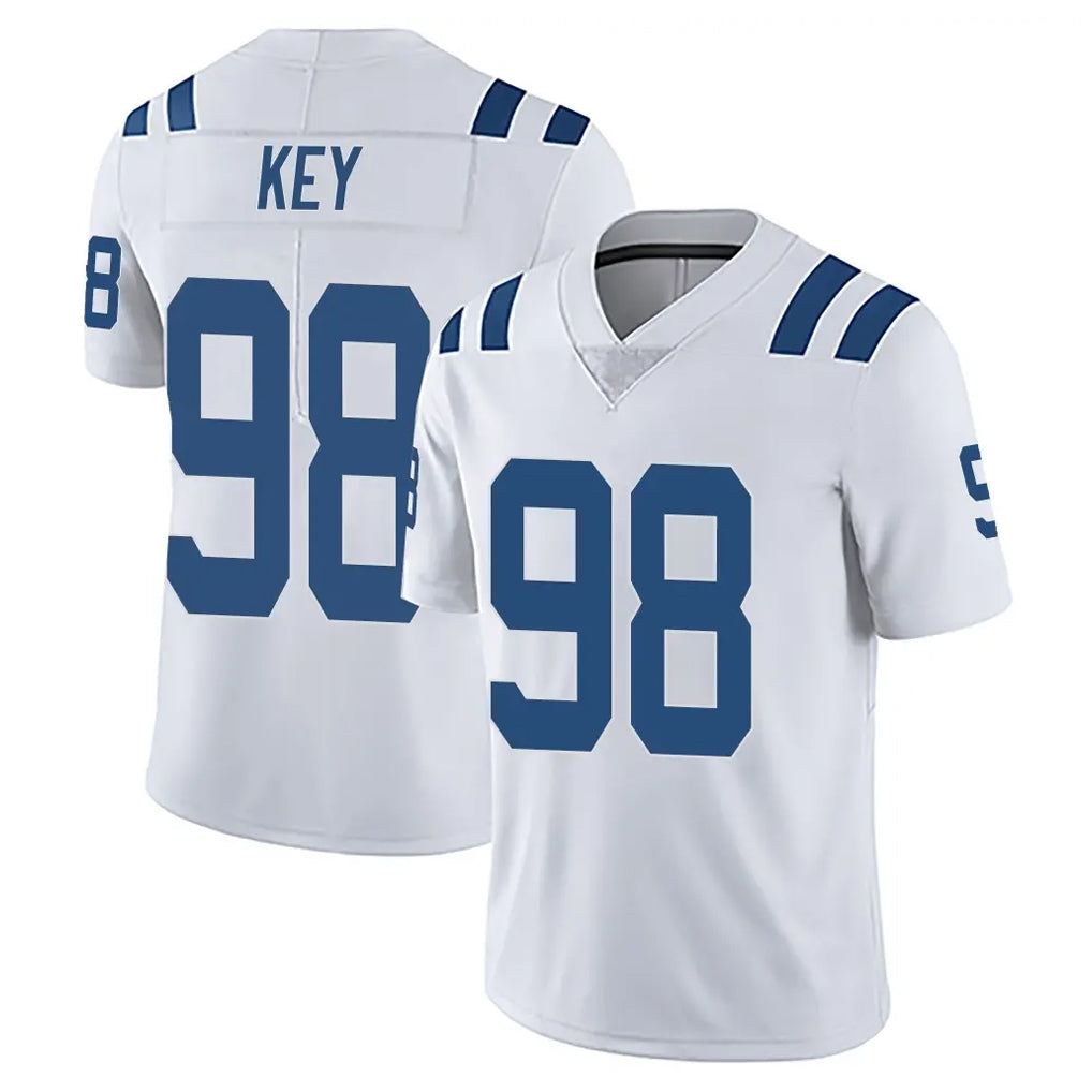 IN.Colts #98 Arden Key Player White Limited Vapor Untouchable Home Game Ndoa Stitched Jerseys
