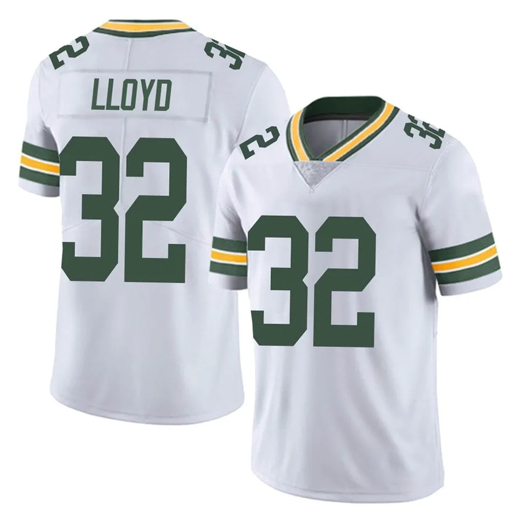 GB.Packers #32 MarShawn Lloyd Player White Vapor Untouchable Limited Home Game Ndoa Stitched Jerseys