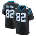 C.Panthers #82 Tommy Tremble Player Black Limited Home Game Ndoa Stitched Jerseys