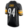 Ndoa P.Steelers #94 Dean Lowry Black Game Jersey