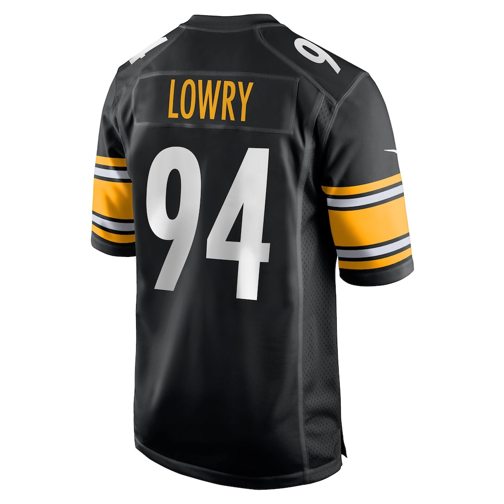 Ndoa P.Steelers #94 Dean Lowry Black Game Jersey