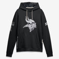 MN.Vikings 2026 Black Logo Pullover Hoodies Limited Game Ndoa Stitched Jerseys
