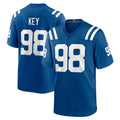 IN.Colts #98 Arden Key Player Royal Home Game Ndoa Stitched Jerseys