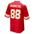 Ndoa KC.Chiefs #88 Jake Briningstool Red Team Game Jersey