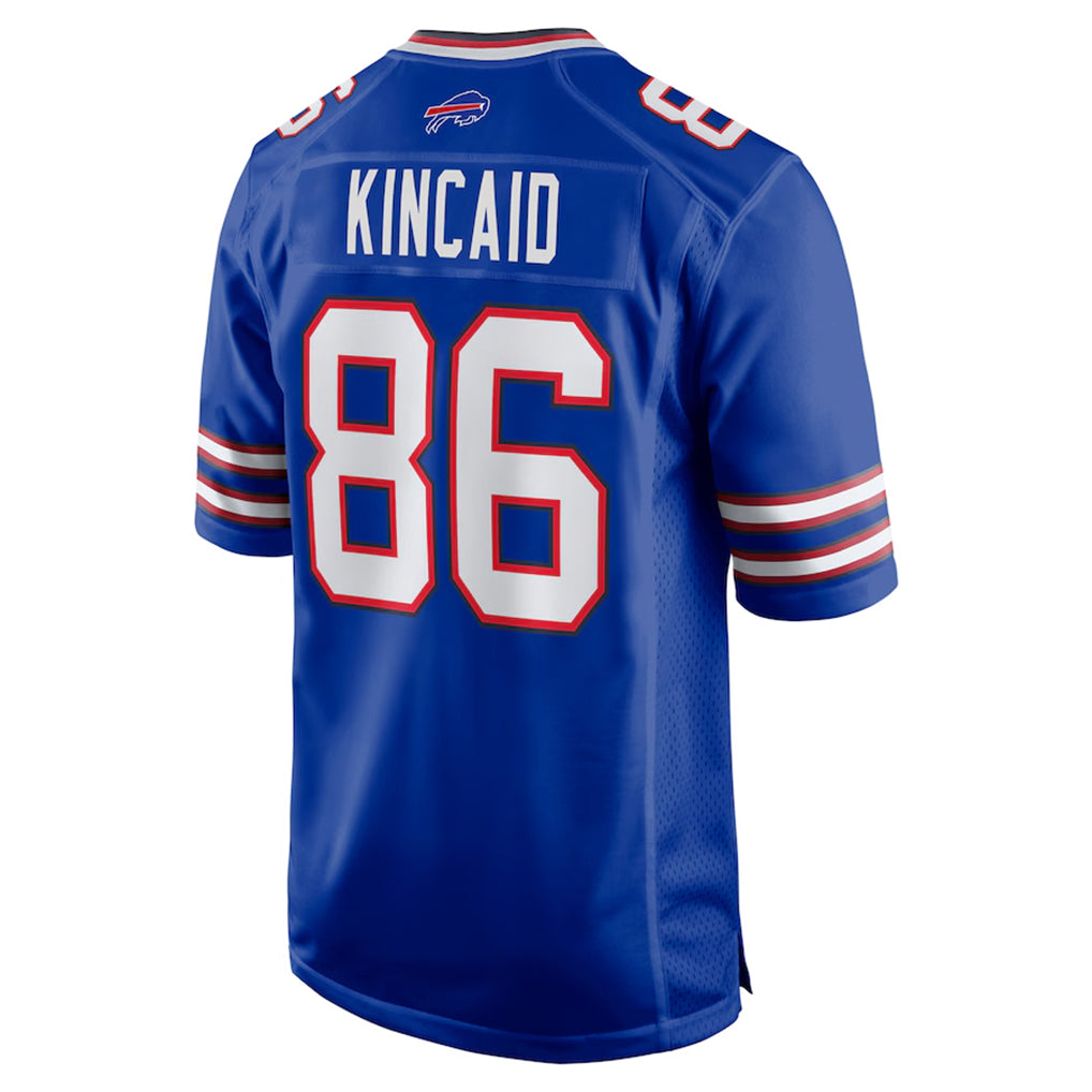 B.Bills #86 Dalton Kincaid Player Royal Home Game Ndoa Stitched Jerseys