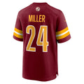 Ndoa W.Commanders #24 Von Miller Burgundy Team Game Jersey