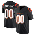 Custom C.Bengals Black Vapor F.U.S.E. Limited Home Game Any Name & Numbers Ndoa Stitched Jerseys