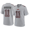 SF.49ers #11 Demarcus Robinson Player Gray Atmosphere Fashion Home Game Ndoa Stitched Jerseys