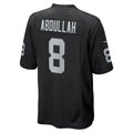 Ndoa LV.Raiders #8 Ameer Abdullah Black Team Game Jersey