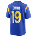 Ndoa LA.Rams #19 Xavier Smith Royal Home Game Jersey