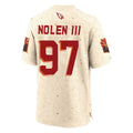 A.Cardinals #97 Walter Nolen III Player Cream Rivalries Collection Game Ndoa Stitched Jerseys
