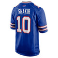 B.Bills #10 Khalil Shakir Player Royal Home Game Ndoa Stitched Jerseys