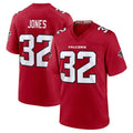 A.Falcons #32 Cash Jones Player Red Team Color Home Game Ndoa Stitched Jerseys