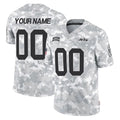 Custom NY.Jets Arctic Camo Salute to Service Limited Game Any Name & Numbers Ndoa Stitched Jerseys