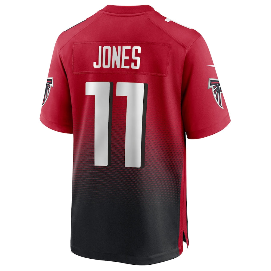 A.Falcons #11 Jalon Walker Player Red Home Game Ndoa Stitched Jerseys