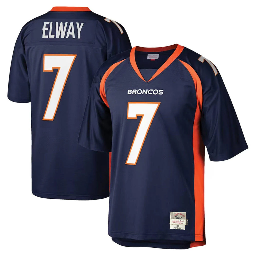 D.Broncos #7 John Elway Player Navy Mitchell & Ness 2006 Legacy Limited Game Ndoa Stitched Jerseys