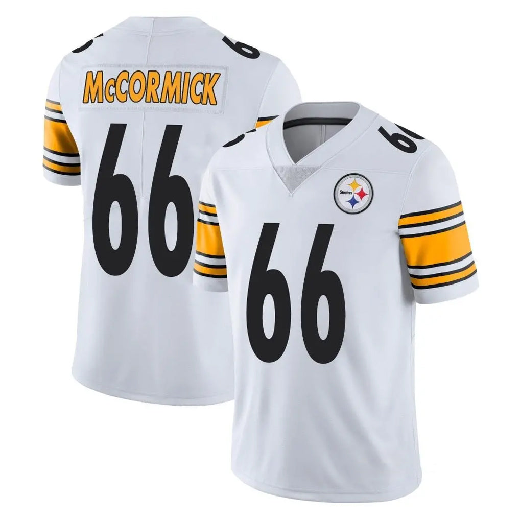 P.Steelers #66 Mason McCormick Player White Limited Vapor Untouchable Home Game Ndoa Stitched Jerseys