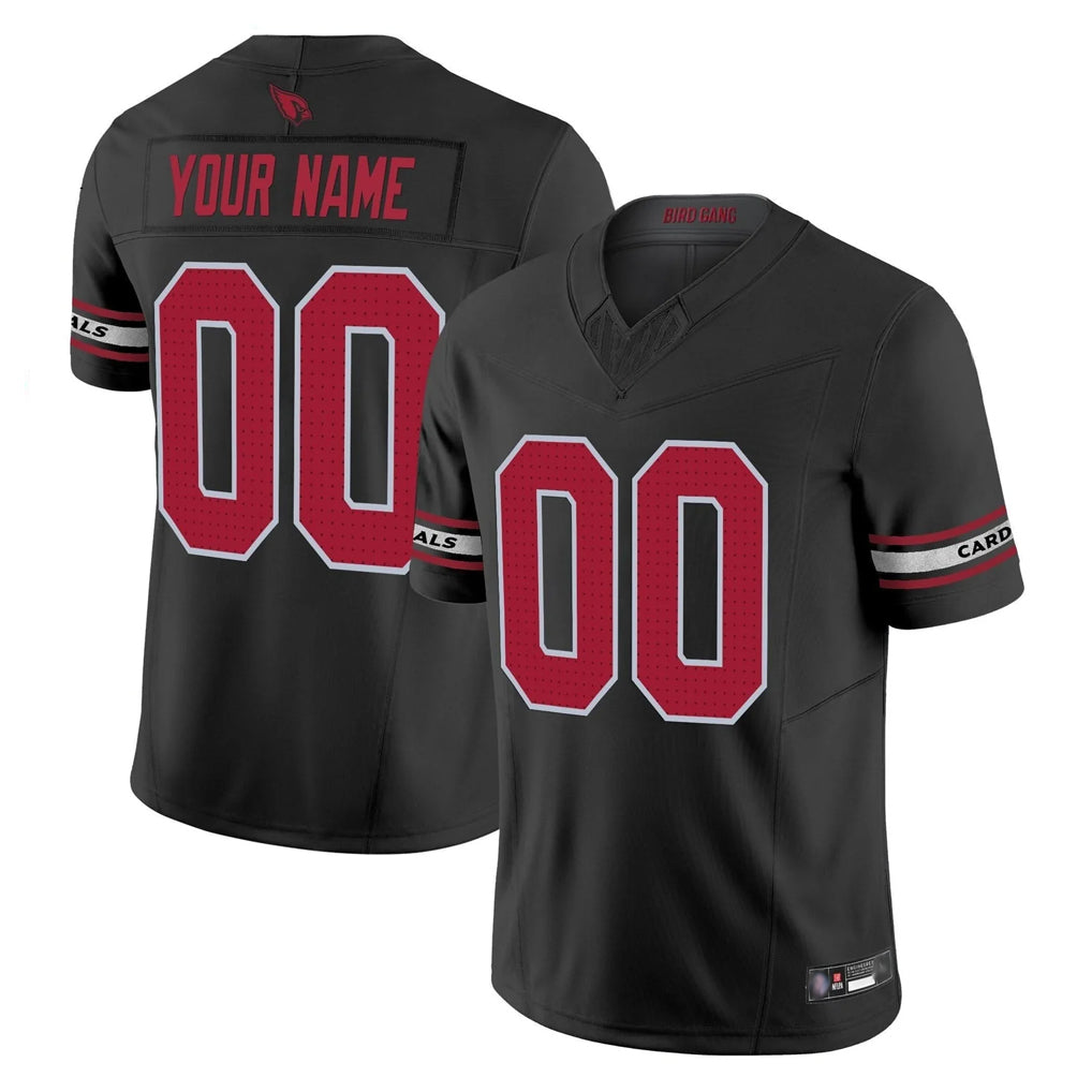 Custom A.Cardinals Black Vapor F.U.S.E. Limited Home Game Ndoa Stitched Jerseys