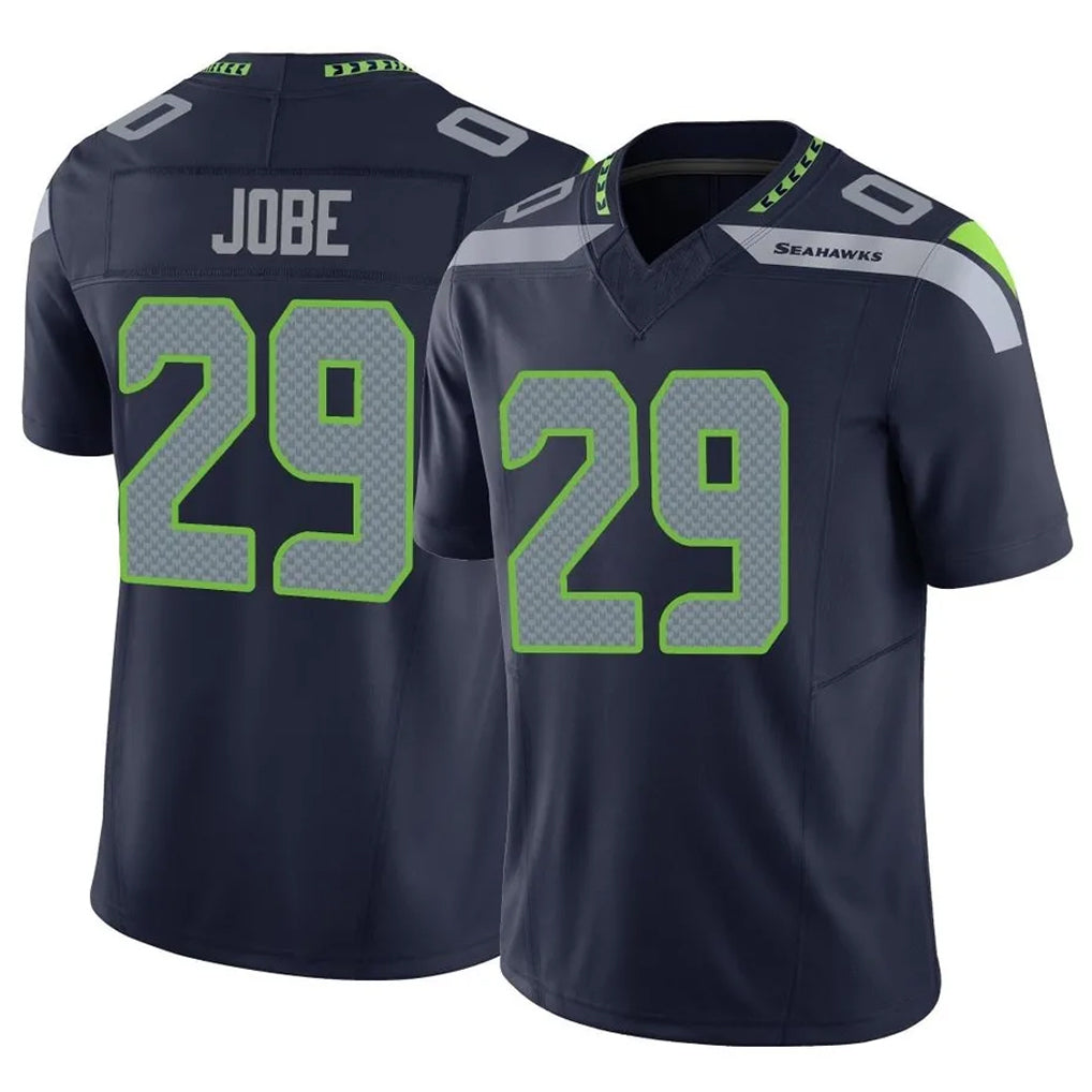 S.Seahawks #29 Josh Jobe Player Navy Limited Vapor F.U.S.E. Home Game Ndoa Stitched Jerseys