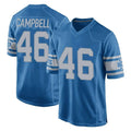 D.Lions #46 Jack Campbell Player Blue Vapor Untouchable Throwback Game Ndoa Stitched Jerseys
