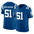 IN.Colts #51 Akeem Davis-Gaither Player Royal Limited Vapor F.U.S.E. Home Game Ndoa Stitched Jerseys