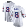 B.Bills #8 Terrel Bernard Player White Alternate Game Ndoa Stitched Jerseys