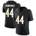B.Ravens #44 Marlon Humphrey Player Black Limited Home Game Ndoa Stitched Jerseys