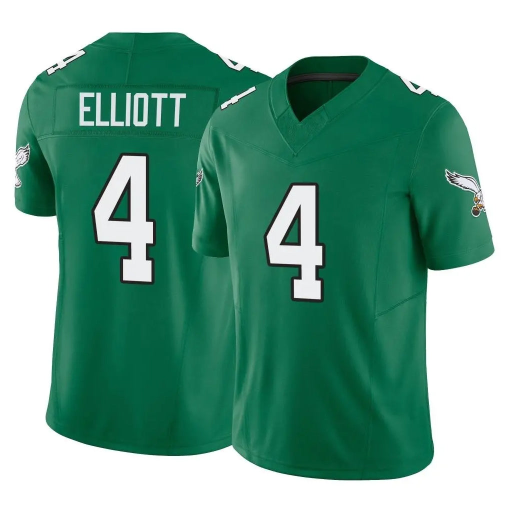 P.Eagles #4 Jake Elliott Player Green Kelly Alternate Vapor F.U.S.E. Home Game Ndoa Stitched Jerseys