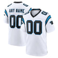 Custom C.Panthers White Home Game Any Name & Numbers Ndoa Stitched Jerseys