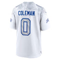 B.Bills #0 Keon Coleman Player White Rivalries Collection Game Ndoa Stitched Jerseys