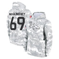 D.Broncos #69 Mike McGlinchey Player Arctic Camo Salute to Service Hoodies Limited Game Ndoa Stitched Jerseys