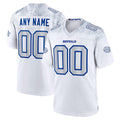 Custom B.Bills White Rivalries Collection Game Any Name & Numbers Ndoa Stitched Jerseys