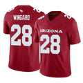 A.Cardinals #28 Andrew Wingard Player Cardinal Vapor F.U.S.E. Limited Home Game Stitched Jerseys