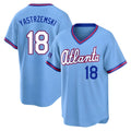 Ndoa A.Braves #18 Mike Yastrzemski player Blue Limited Powder 2026 City Connect Stadium Stitched Jerseys