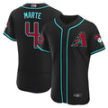 Ndoa A.Diamondbacks #4 Ketel Marte Player Black Limited Stitched Jerseys