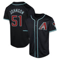Ndoa A.Diamondbacks #51 Randy Johnson Player Black Limited Alternate Stitched Jerseys