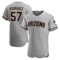Ndoa A.Diamondbacks #57 Eduardo Rodriguez Player Gray Road Stitched Jersey