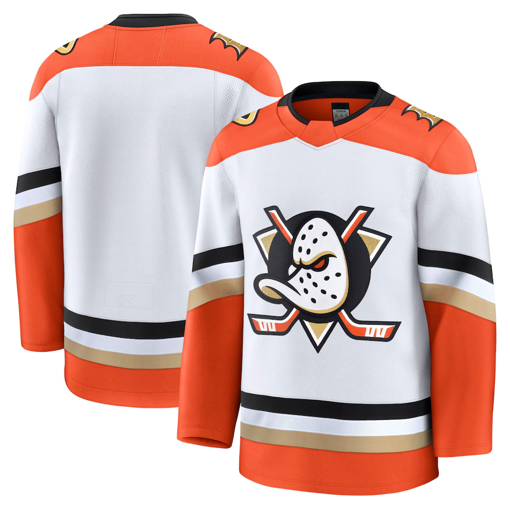Ndoa A.Ducks White Away Premium Jerseys
