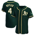 Ndoa Athletics #4 Lawrence Butler player Green Authentic Alternate Stitched Jersey