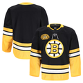 Ndoa B.Bruins Black 100th Anniversary Authentic Pro Stitched Jerseys