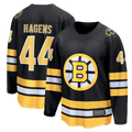 Ndoa B.Bruins #44 James Hagens Black Breakaway Stitched Jerseys