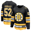 Ndoa B.Bruins #52 Sean Kuraly Black Home Breakaway Player Stitched Jerseys