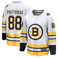 Ndoa B.Bruins #88 David Pastrnak White Away Breakaway Player Stitched Jerseys
