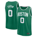 Ndoa B.Celtics #0 Jayson Tatum  Kelly Green Fast Break Replica Player Jerseys - Icon Edition