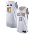 Ndoa B.Celtics #0 Jayson Tatum White 202526 Authentic Jerseys - City Edition