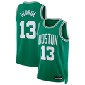 Ndoa B.Celtics #13 Paul George Kelly Green Swingman Jerseys - Icon Edition