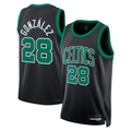 Ndoa B.Celtics #28 Hugo Gonz¨¢lez Black Swingman Jerseys - Statement Edition